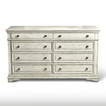 Steve Silver Furniture - Highland Park Dresser - White - Wood - Dresser & Mirror