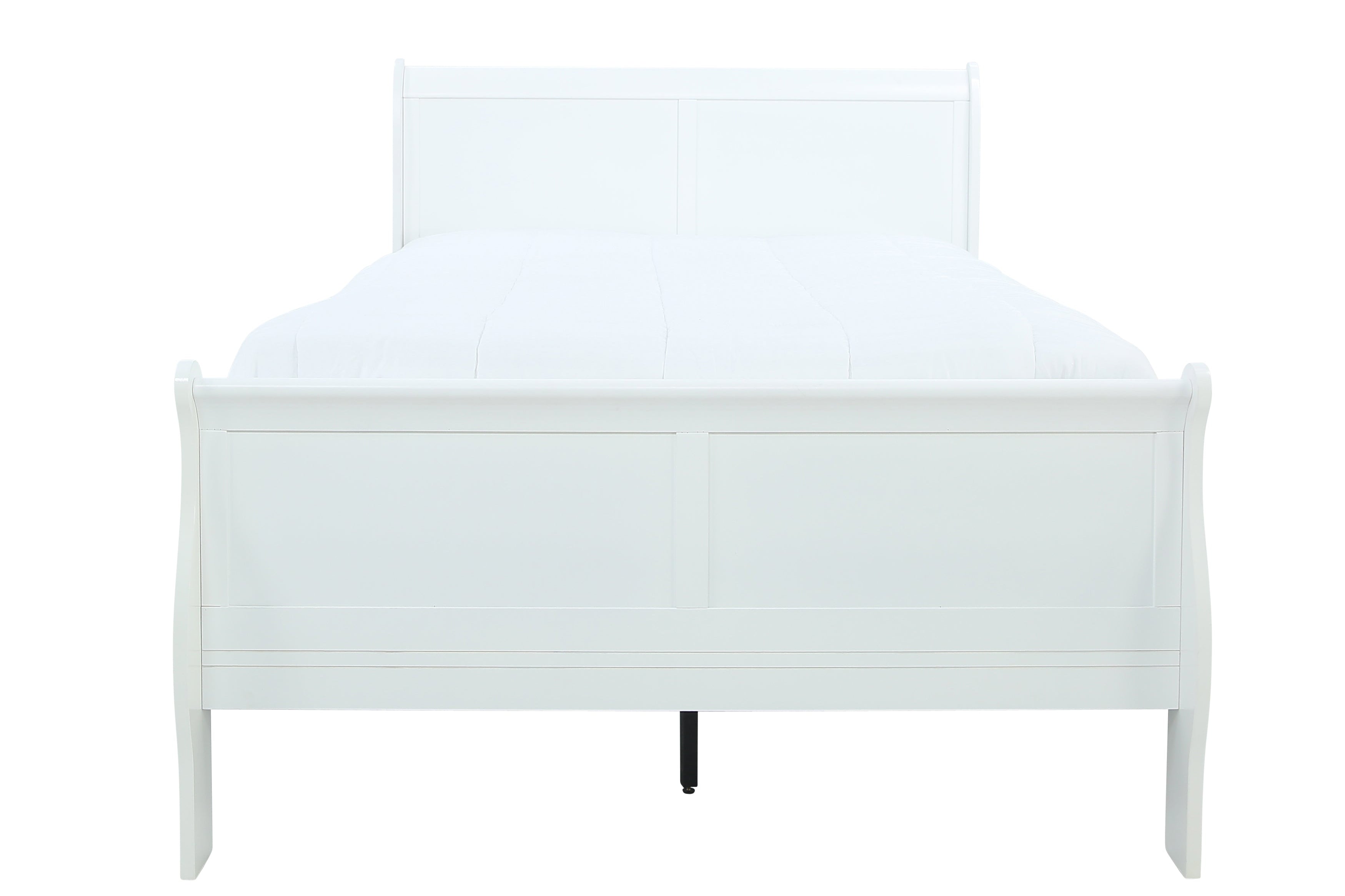 Louis Philip King Bed - White - Additional View 1