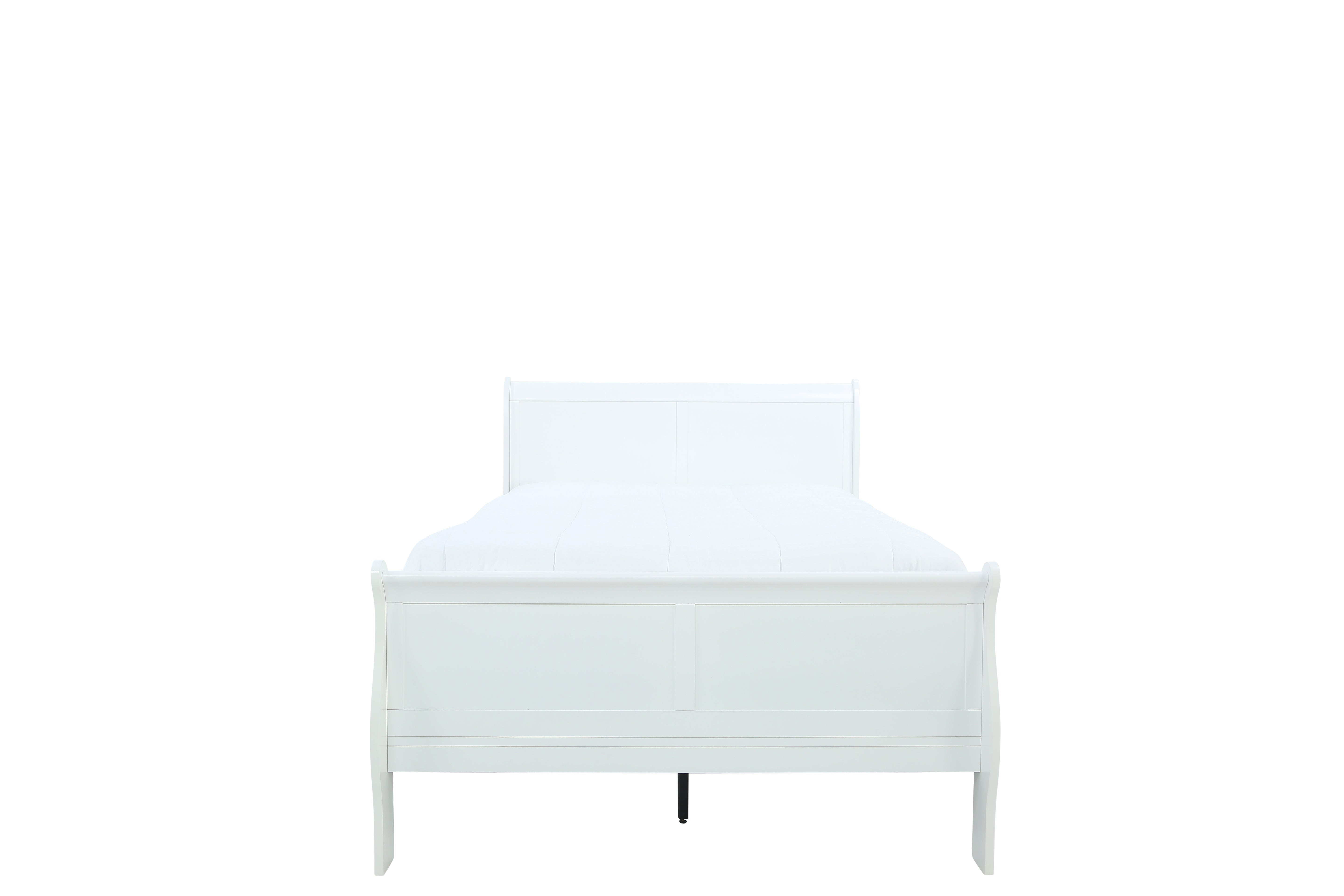 Louis Philip King Bed - White - Additional View 1