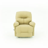 Wanderer Leather Rocker Recliner - Mushroom