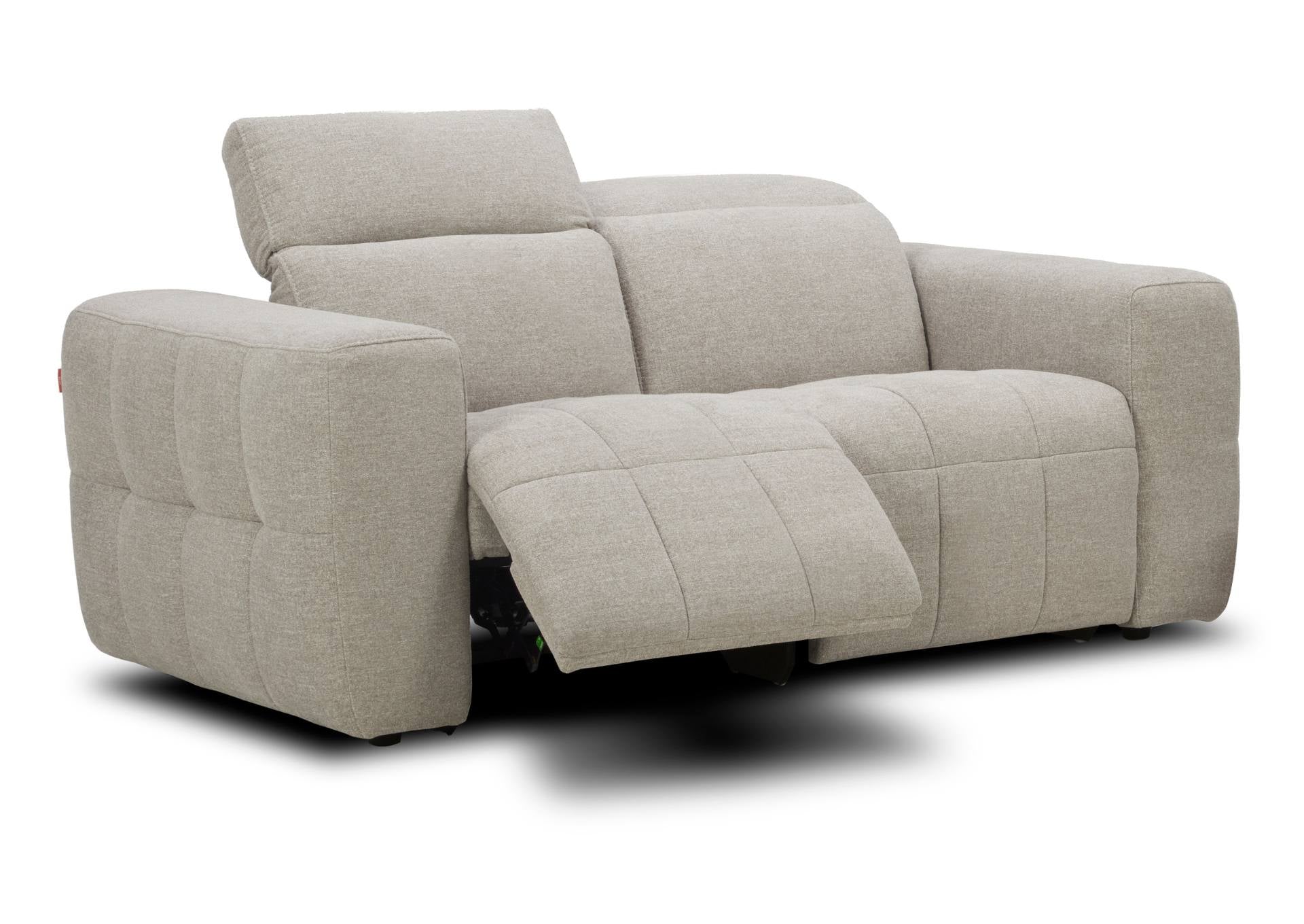 BRENT SAND POWER LOVESEAT - Additional View 1