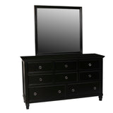 New Classic - Tamarack Dresser - Black - Wood - Dresser & Mirror