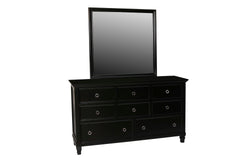 New Classic - Tamarack Dresser - Black - Wood - Dresser & Mirror