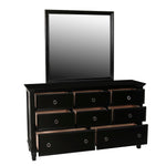 New Classic - Tamarack Dresser - Black - Wood - Dresser & Mirror - Additional View 2