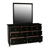 New Classic - Tamarack Dresser - Black - Wood - Dresser & Mirror - Additional View 2