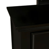 New Classic - Tamarack Dresser - Black - Wood - Dresser & Mirror - Additional View 3