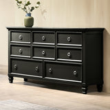 New Classic - Tamarack Dresser - Black - Wood - Dresser & Mirror - Additional View 4