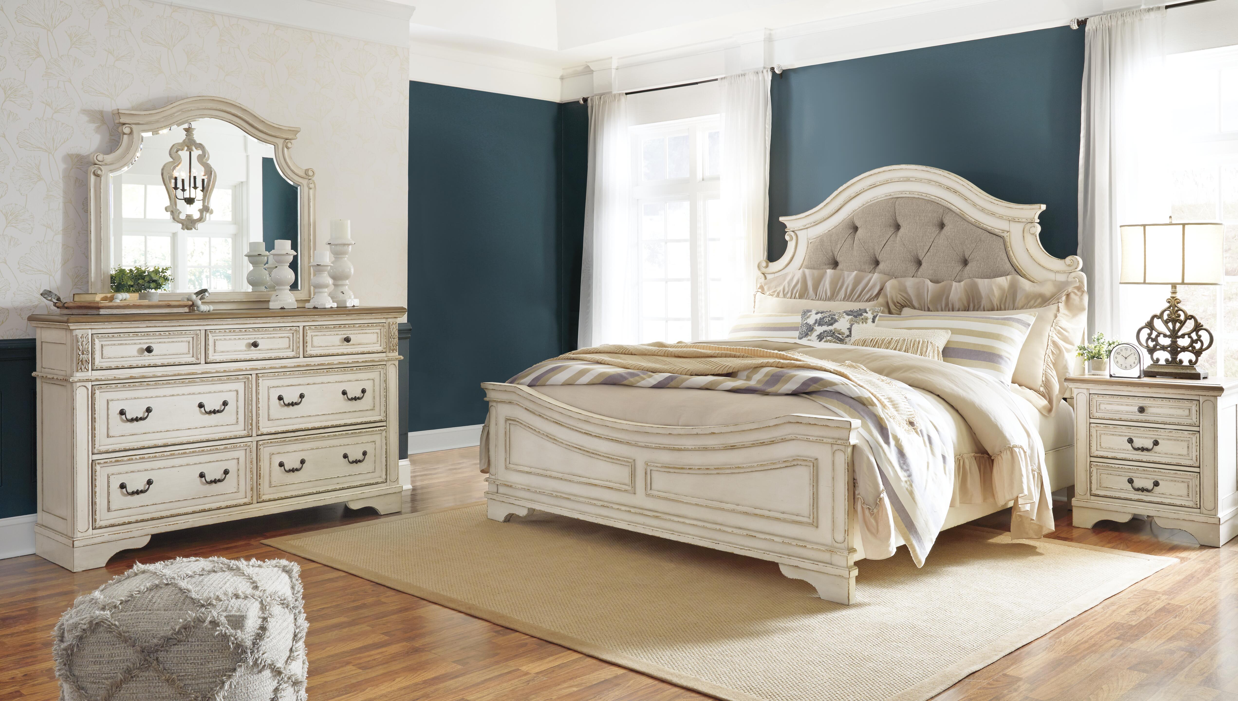 Ashley Furniture - Realyn Three Drawer Night Stand - White Wood - Nightstands - Additional View 6