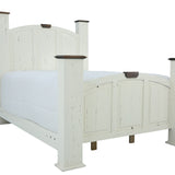 Mansion Queen Bed - Aged White - Additional View 2
