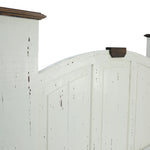 Mansion Queen Bed - Aged White - Additional View 7