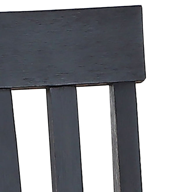 Steve Silver Furniture - Raven Noir 5 Piece Dining Set - Dark Brown|Black Wood - Dining Room Sets - Additional View 5