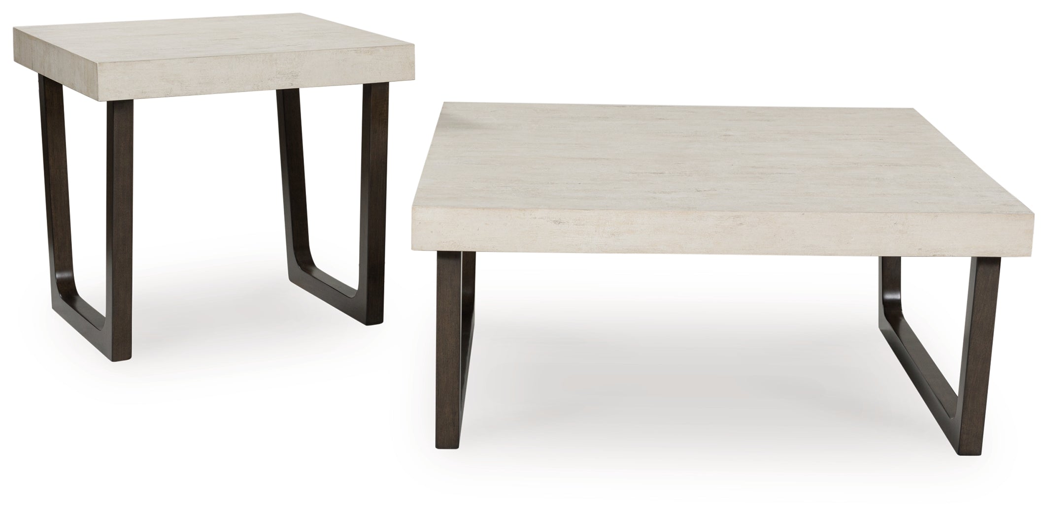 Ashley Furniture - WESTENFORT 2 PACK OCCASIONAL TABLES - Gray Wood - Tables - Additional View 2