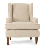 Sterling Modern Wingback Chair - Buff