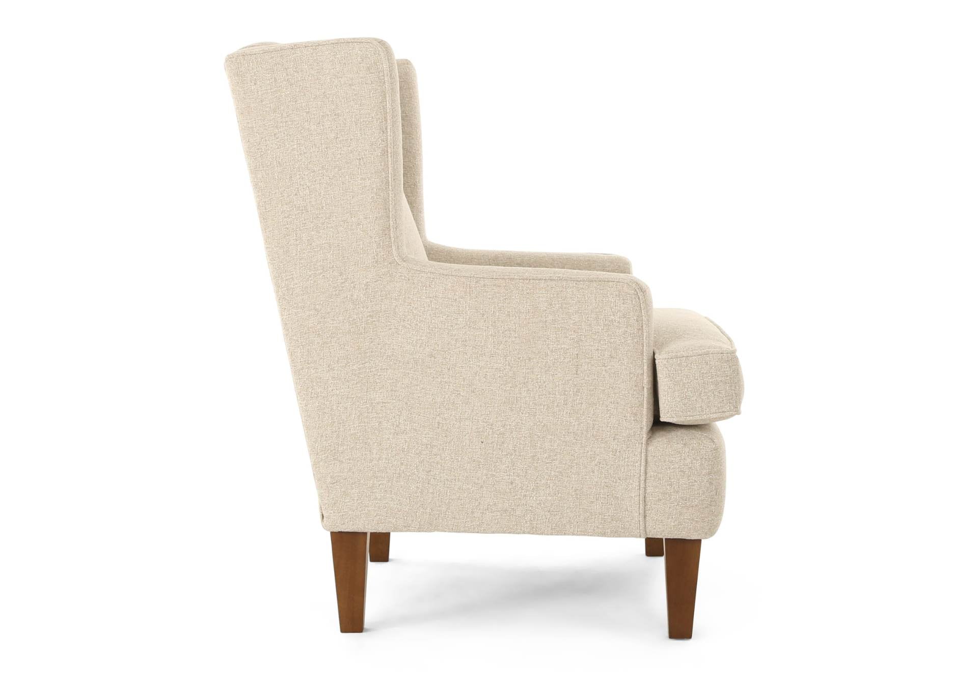 Sterling Modern Wingback Chair - Buff - Additional View 2
