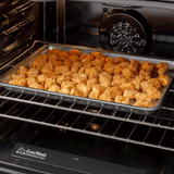 GE 30" Slide-In Front-Control Convection Gas Range With No Preheat Air Fry And Easywash Oven Tray - White - Ranges - Additional View 28