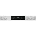 GE 30" Slide-In Front-Control Convection Gas Range With No Preheat Air Fry And Easywash Oven Tray - White - Ranges - Additional View 4