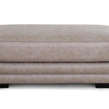DUVALL GREIGE OTTOMAN