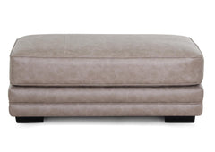 DUVALL GREIGE OTTOMAN