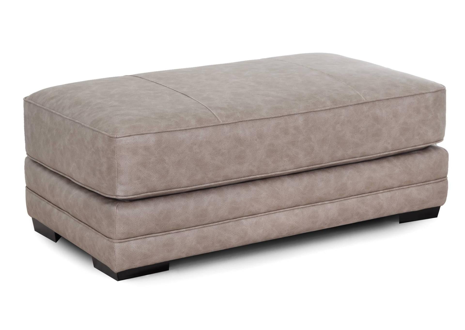 DUVALL GREIGE OTTOMAN - Additional View 1