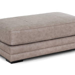 DUVALL GREIGE OTTOMAN - Additional View 1
