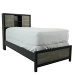 Daughtrey Black Twin Bookcase Bed - Additional View 1
