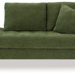 Ashley Furniture - Bixler Raf Chaise - Olive - Green Fabric - Chaises - Additional View 2