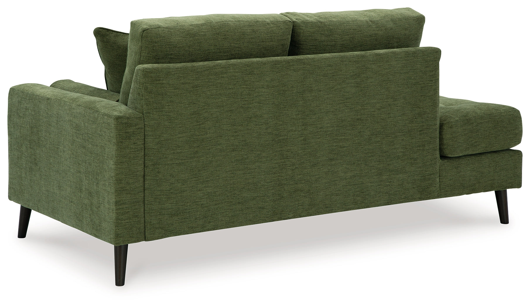 Ashley Furniture - Bixler Raf Chaise - Olive - Green Fabric - Chaises - Additional View 4