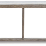 Ashley Furniture - LOYASKA SOFA TABLE - Dark Brown Marble/Stone - Tables - Additional View 2