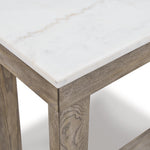 Ashley Furniture - LOYASKA SOFA TABLE - Dark Brown Marble/Stone - Tables - Additional View 5