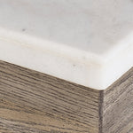 Ashley Furniture - LOYASKA SOFA TABLE - Dark Brown Marble/Stone - Tables - Additional View 6