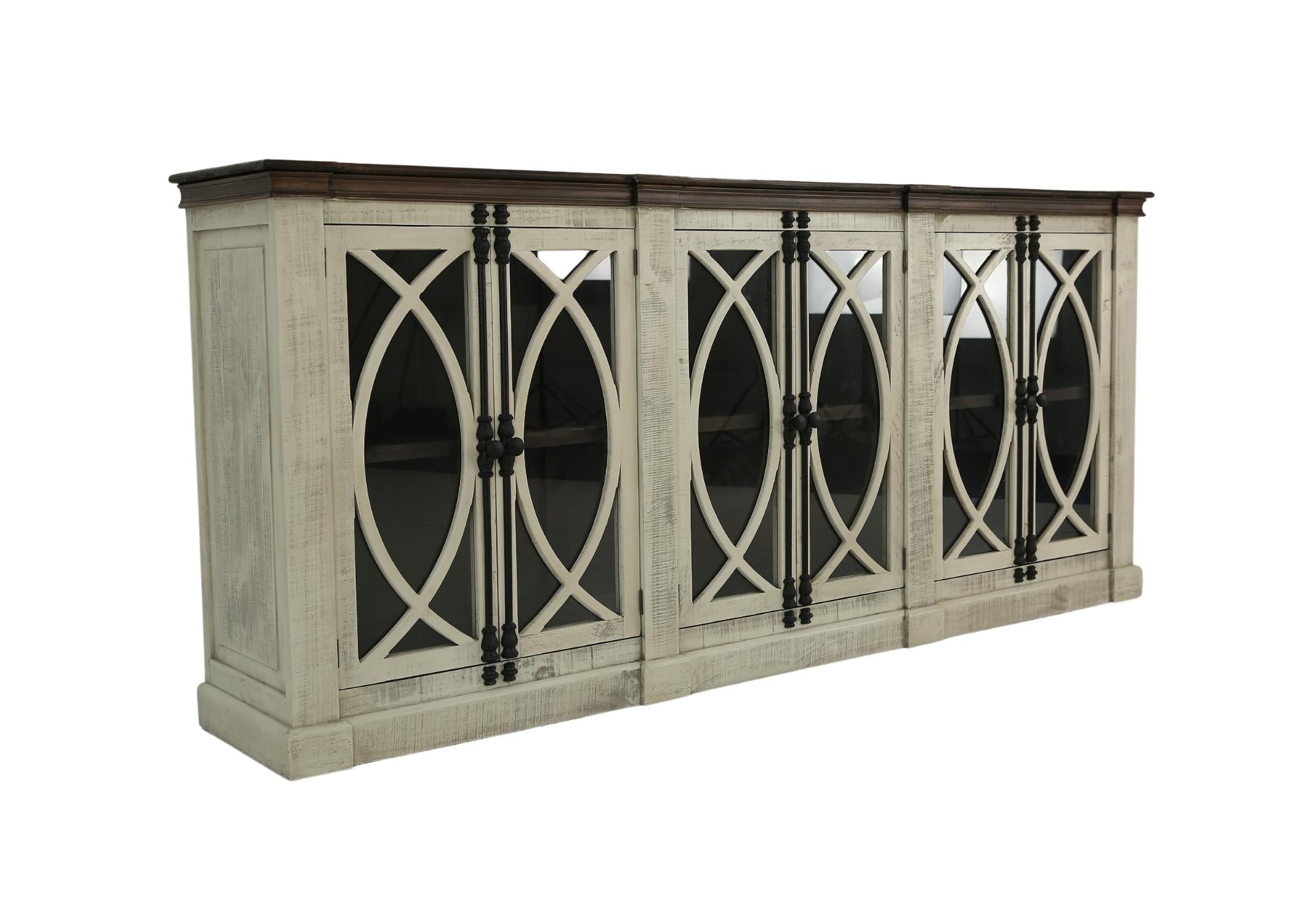 Pescara Console - Old White/Tobaco - Additional View 1