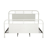 Liberty Furniture - Vintage Series King Metal Bed - Antique White - Beds - Additional View 1