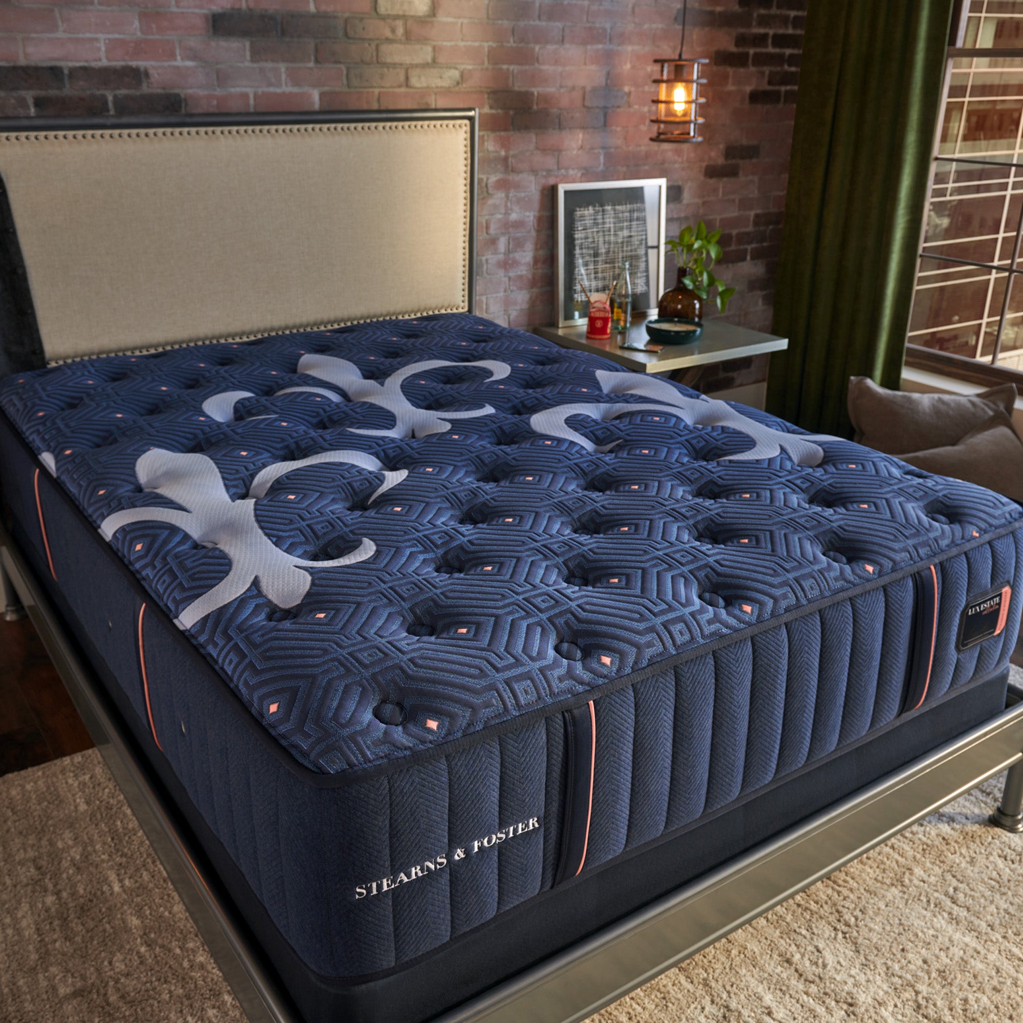 Tempur Sealy - Lux Estate Ultra Firm Twin Xl Mattress - Blue Fabric - Mattresses - Additional View 4