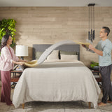 Tempur Sealy - Lux Estate Ultra Firm Twin Xl Mattress - Blue Fabric - Mattresses - Additional View 5