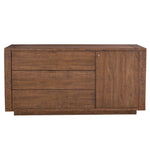 Steve Silver Furniture - GARLAND SERVER - Dark Brown Wood - Servers