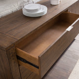 Steve Silver Furniture - GARLAND SERVER - Dark Brown Wood - Servers - Additional View 4