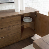 Steve Silver Furniture - GARLAND SERVER - Dark Brown Wood - Servers - Additional View 6