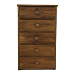 DIEGO CHESTNUT 5 DRAWER CHEST