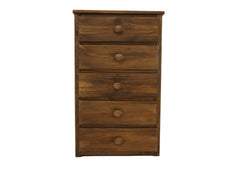 DIEGO CHESTNUT 5 DRAWER CHEST