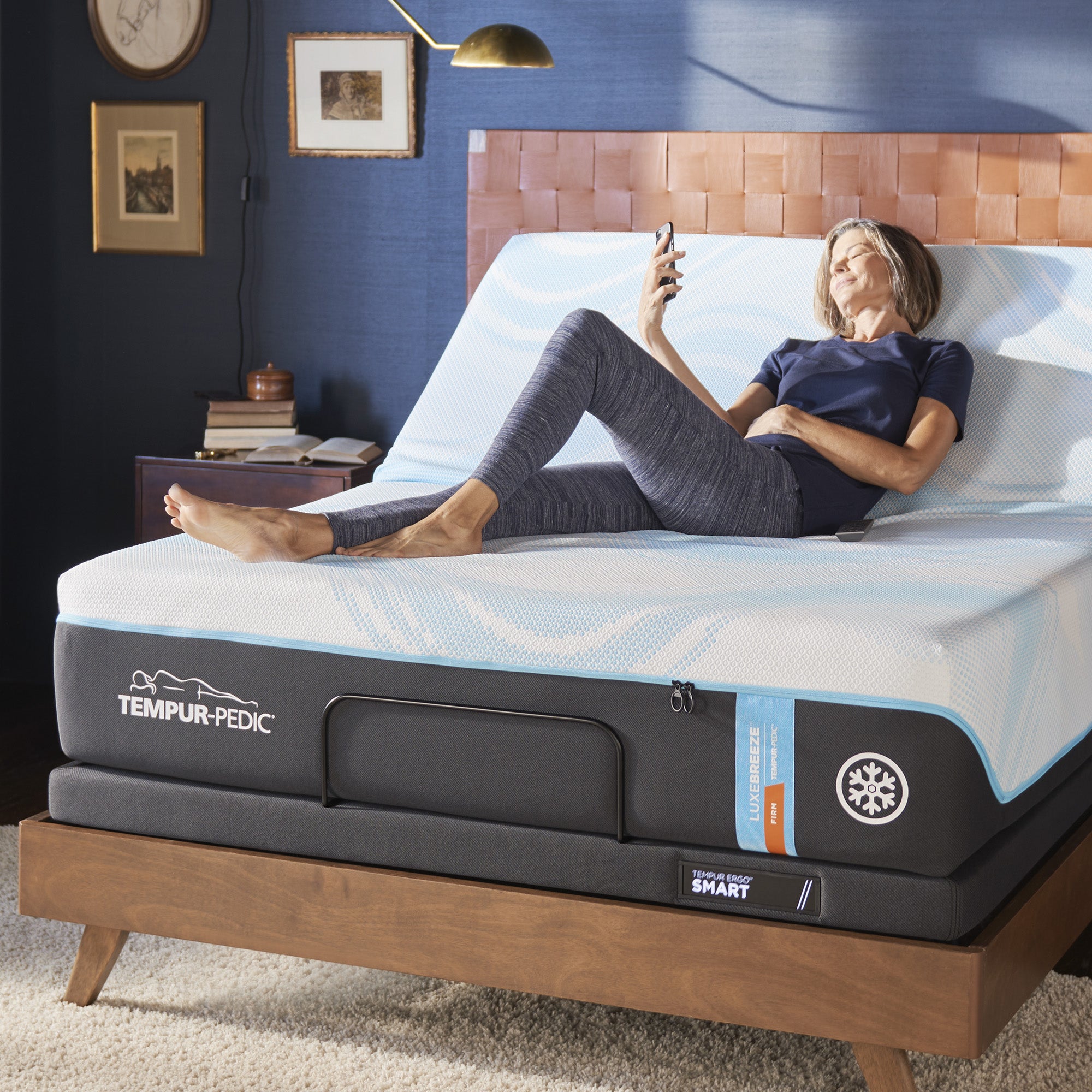 Tempur Sealy - Ergo Smart Twin Xl Adjustable Base - Black Metal - Bases - Additional View 5