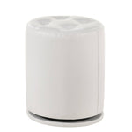 MORGAN WHITE VANITY STOOL