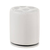 MORGAN WHITE VANITY STOOL
