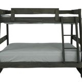 SAWYER DRIFTWOOD TWIN OVER FULL BUNKBED WITH BUNKIE BOARDS