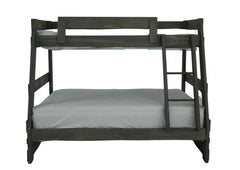 SAWYER DRIFTWOOD TWIN OVER FULL BUNKBED WITH BUNKIE BOARDS