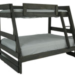 SAWYER DRIFTWOOD TWIN OVER FULL BUNKBED WITH BUNKIE BOARDS - Additional View 1
