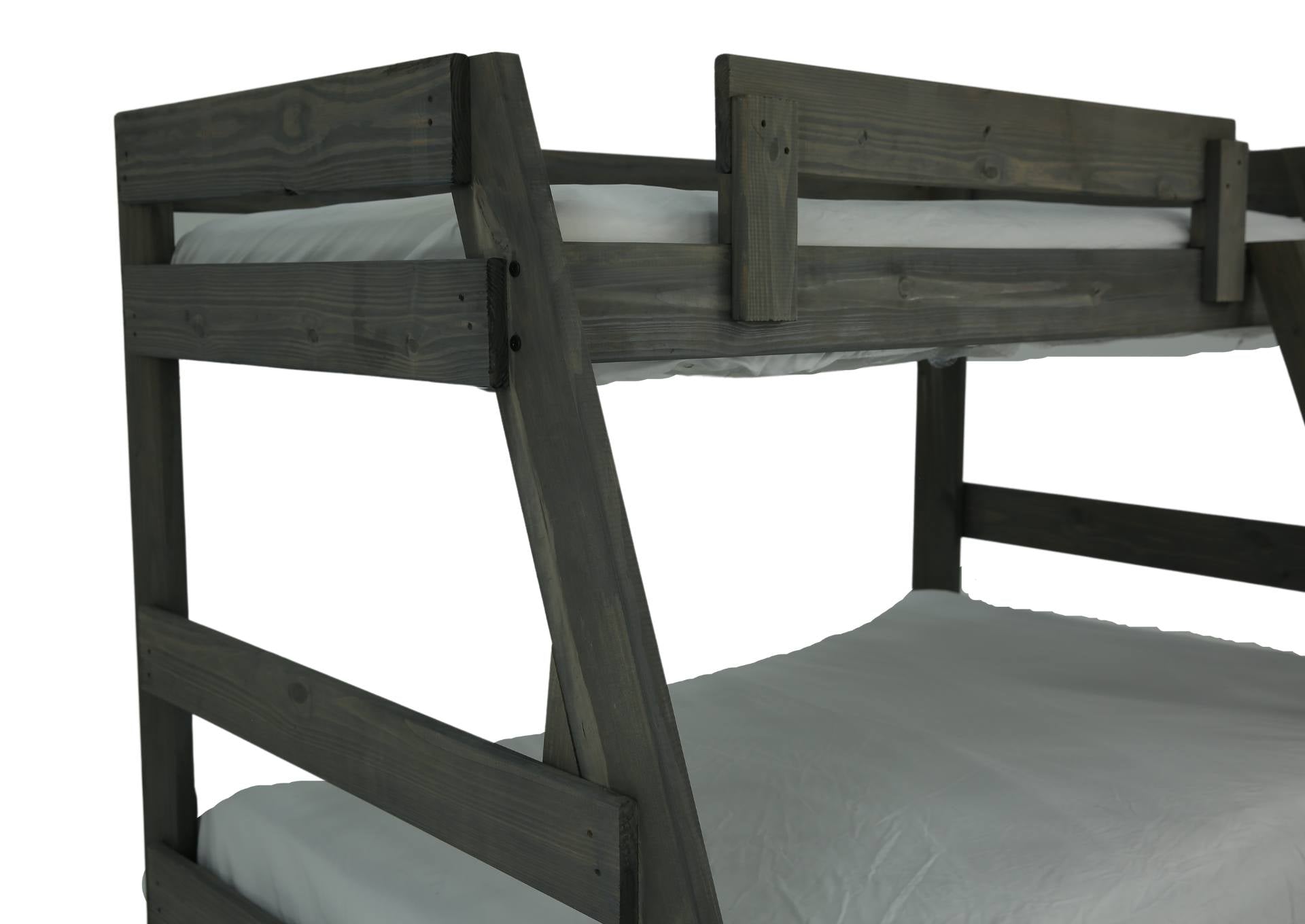 SAWYER DRIFTWOOD TWIN OVER FULL BUNKBED WITH BUNKIE BOARDS - Additional View 2
