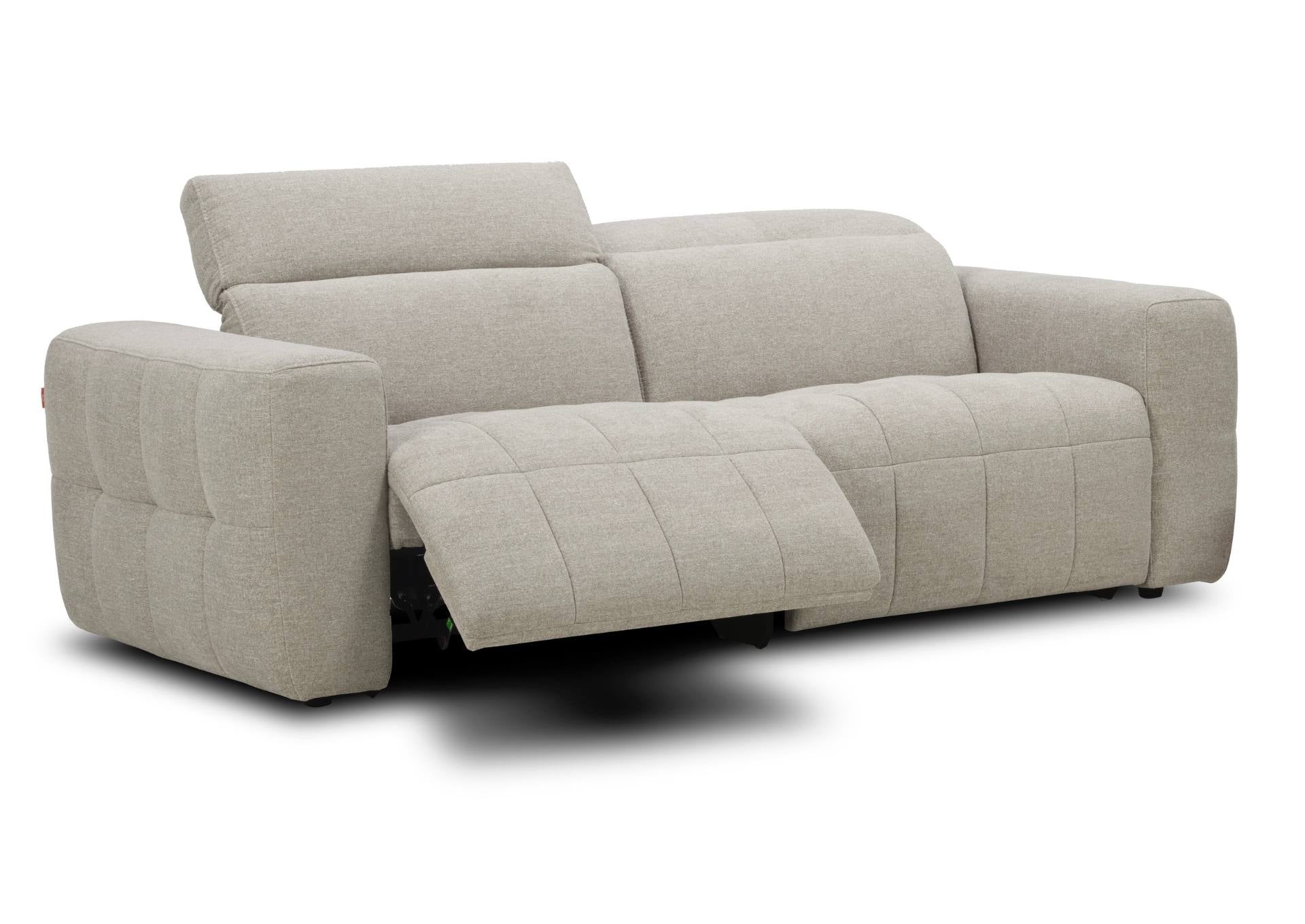 BRENT SAND POWER 2 SEAT SOFA - Additional View 1