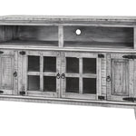 Lawman 60" Media Console - Gray