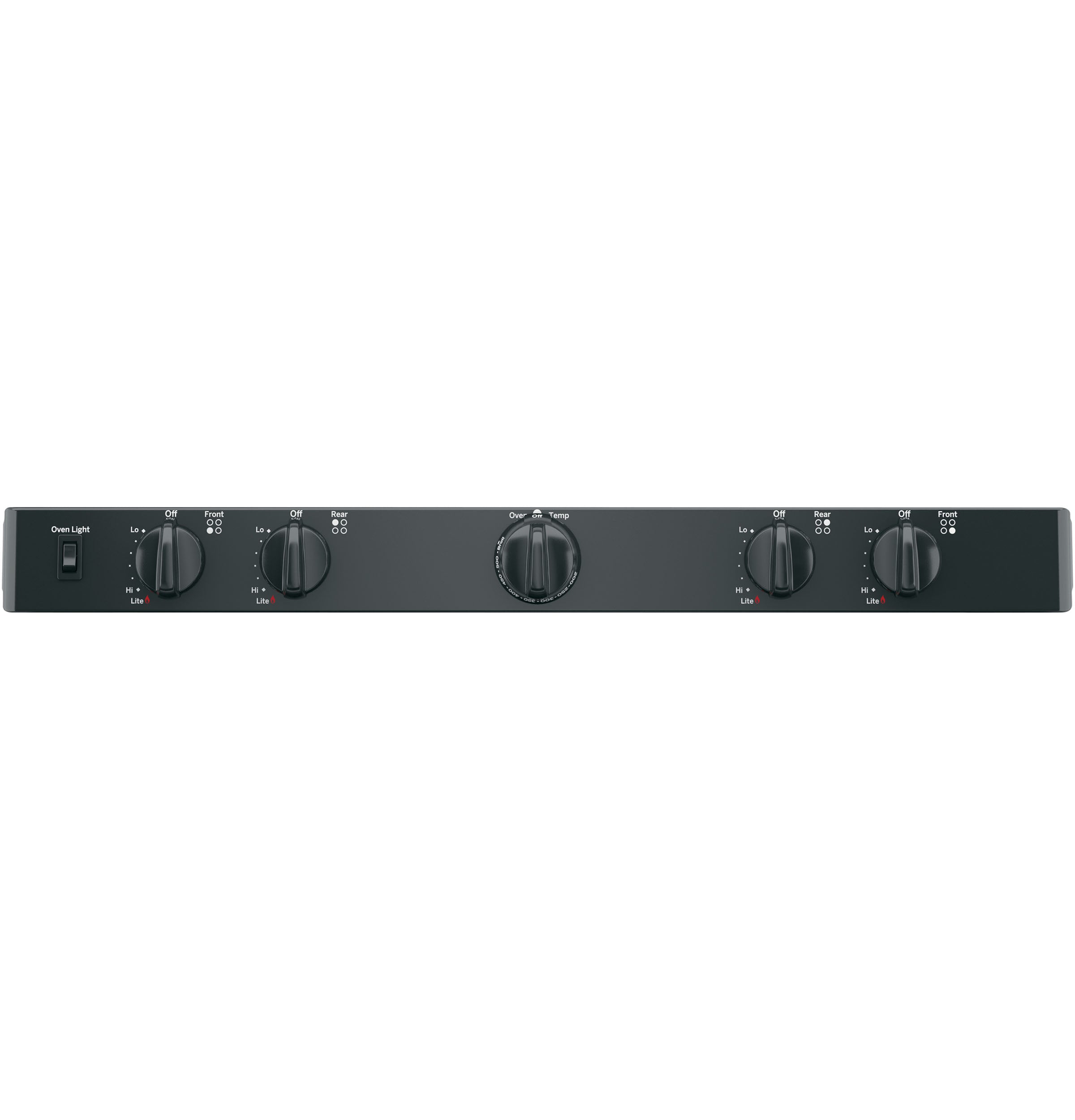 GE BLACK FREE-STANDING GAS RANGE - Ranges - Additional View 1