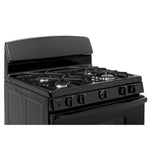GE BLACK FREE-STANDING GAS RANGE - Ranges - Additional View 9